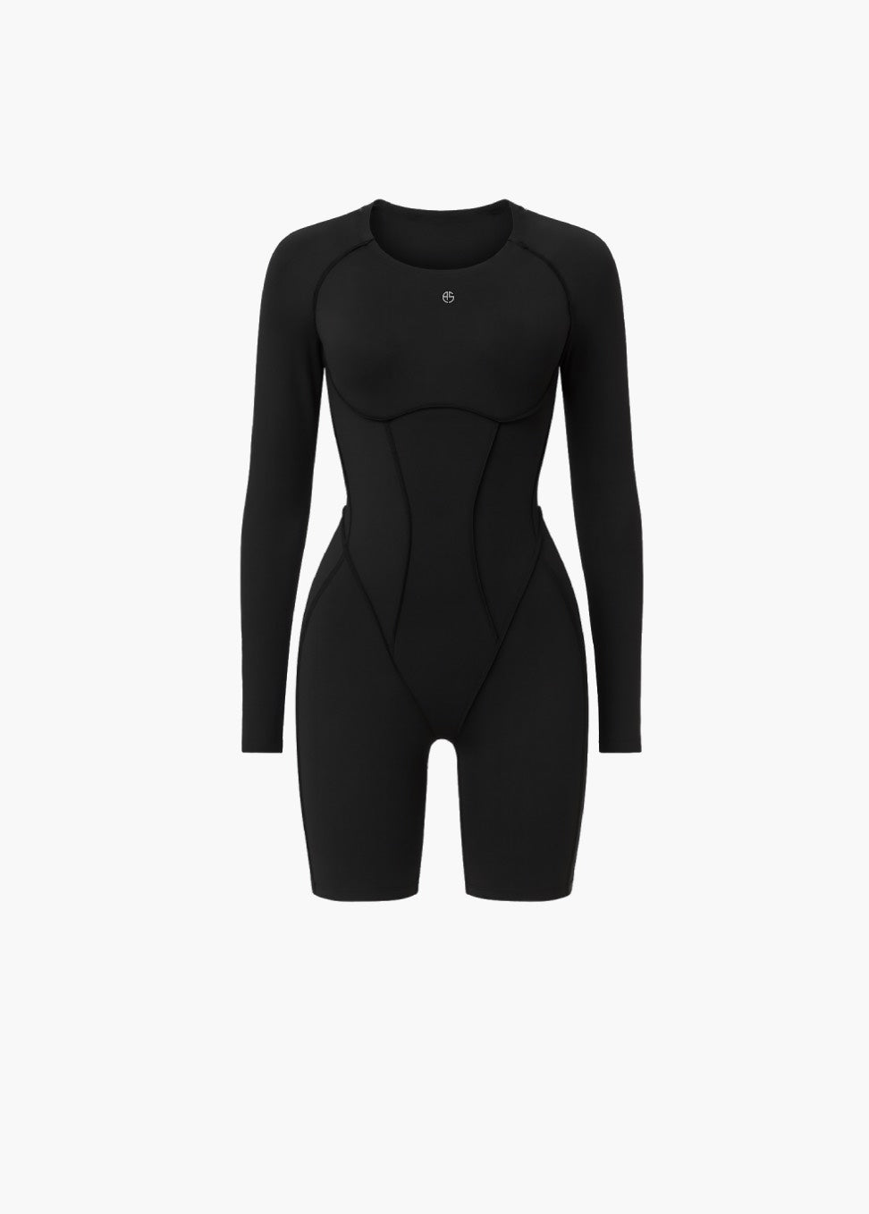 Long-Sleeve Contour Romper