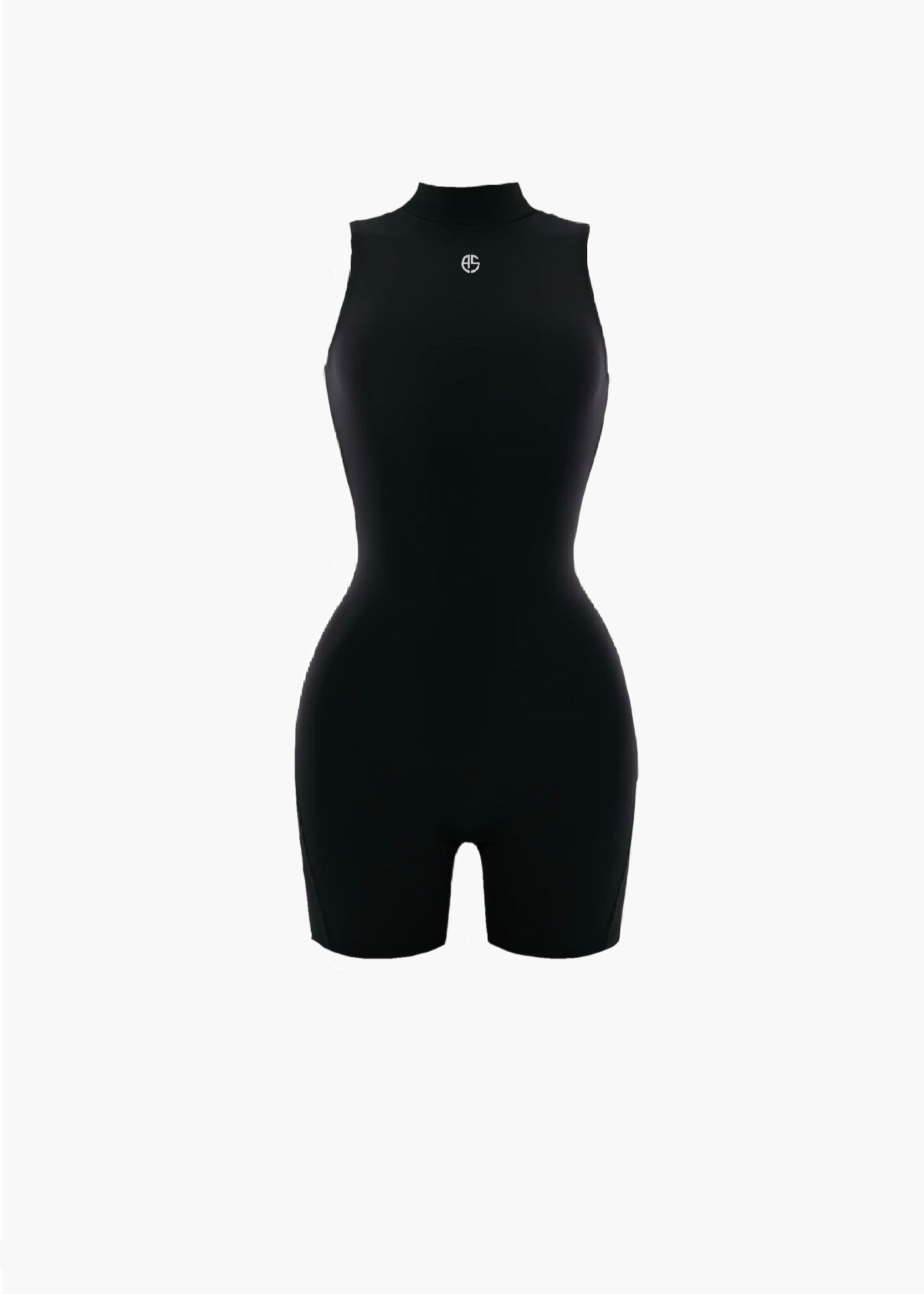 Sculpted Open-Back Jumpsuit