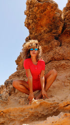 Active Form Flex Suit | Red