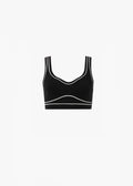 Contour Black Bra