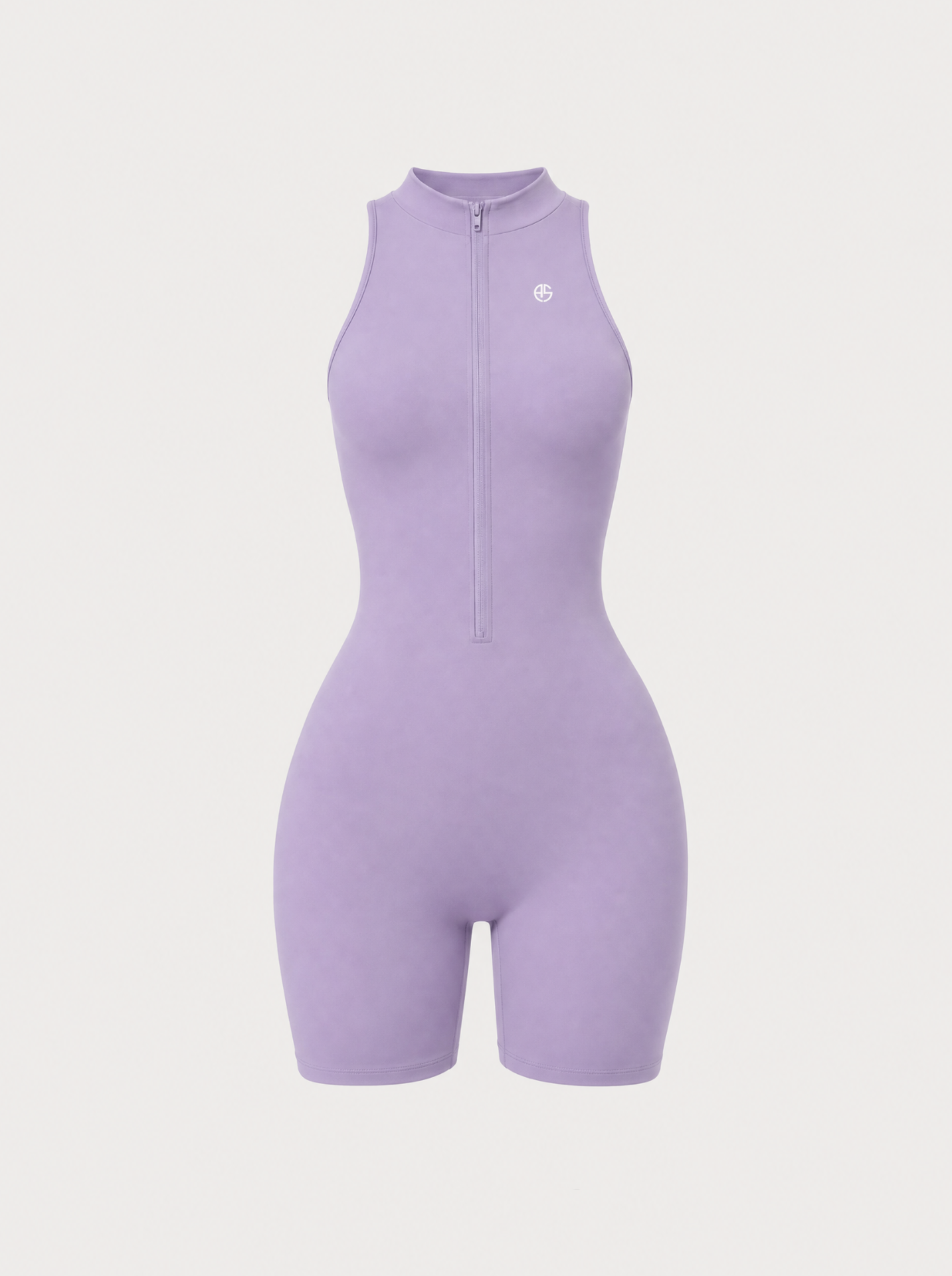 Contour Fit Performance Romper | Purple