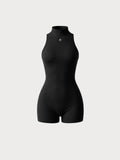 Sculpted Open-Back Jumpsuit