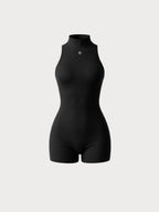 Sculpted Open-Back Jumpsuit
