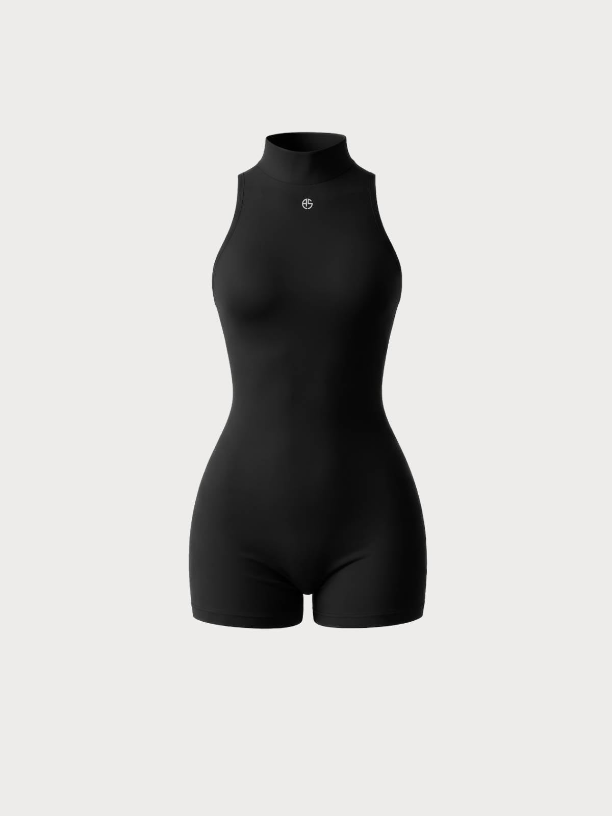 Sculpted Open-Back Jumpsuit