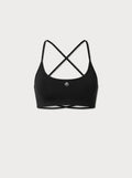 Sola Cross Bra Top | Black