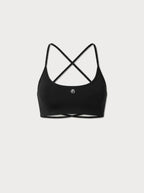 Sola Cross Bra Top | Off-White